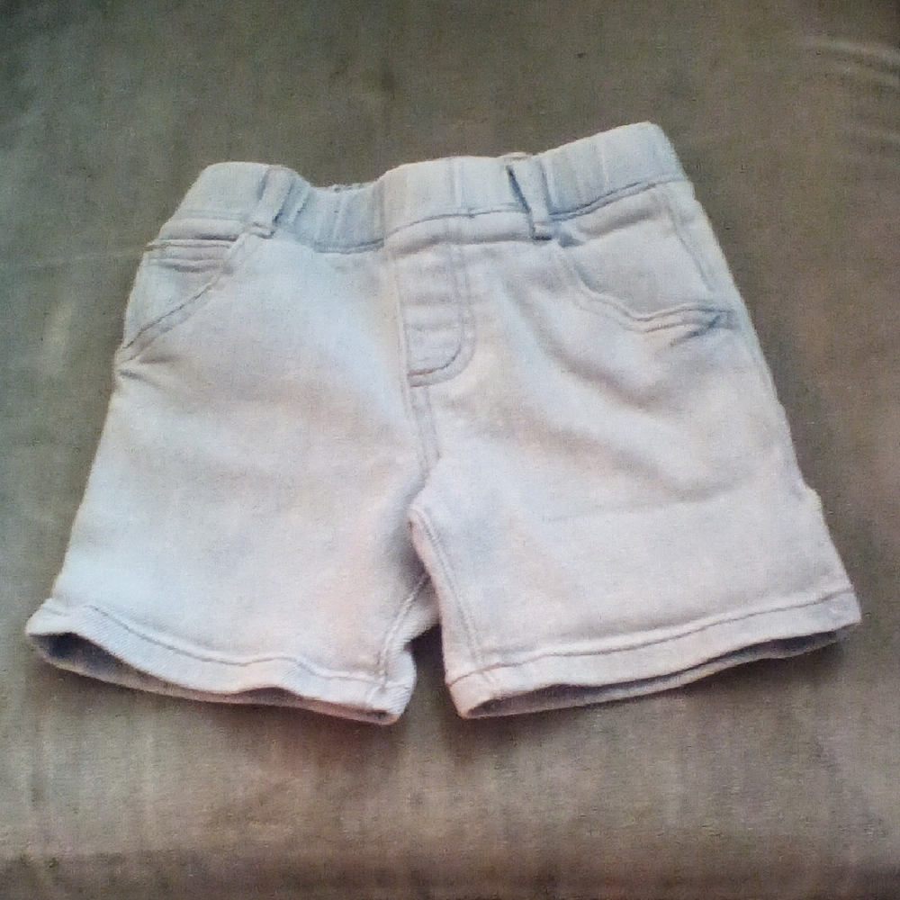 Kids Light Blue Denim Shorts